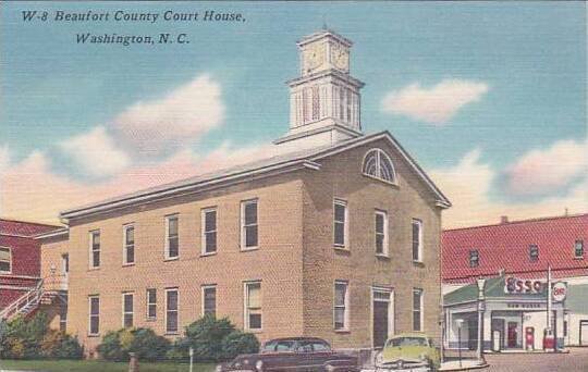 North Carolina Washington Beautfort County Court House