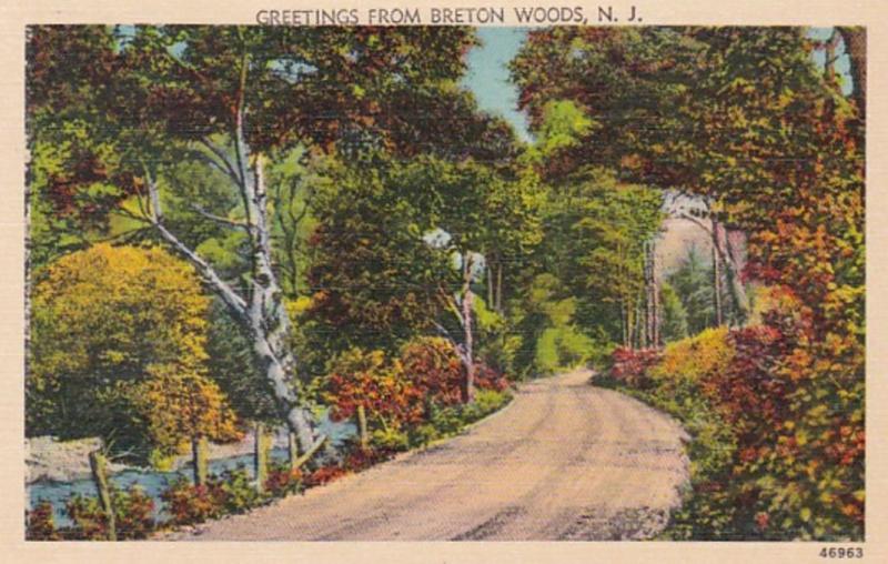 New Jersey Greetings From Breton Woods