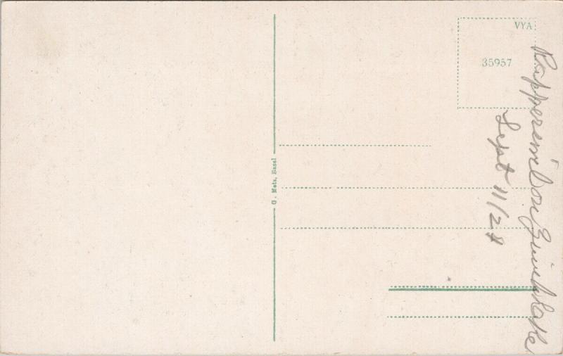 Rapperswil Jona Switzerland c1928 Postcard E40