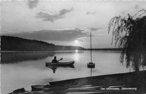 BG7916 der mohne see talsperre kreis soest boat  germany CPSM 14x9cm