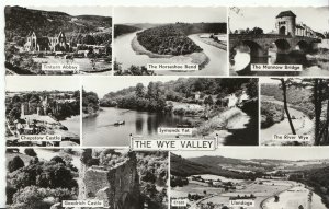 Herefordshire Postcard - Views of The Wye Valley - Real Photograph   ZZ1142