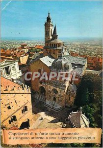 Postcard Modern Bergamo Colleoni Chapel and St. Mary Majeuri
