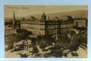 Montreal Canada Windsor Hotel  Vintage Postcard 