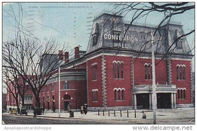 New York Rochester Convention Hall 1910