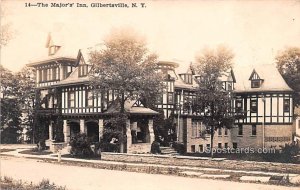 Major's Inn - Gilbertsville, New York NY Postcard