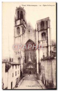 Old Postcard Toul Picturesque Church St Gengoult