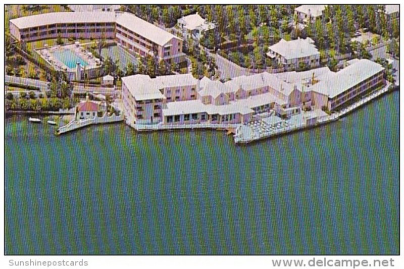 Bermuda Paget Aerial View Inverurie Hotel 1956