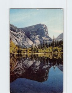 Postcard Mirror Lake And Mount Watkins, Yosemite National Park, California