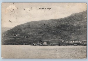 Sogn og Fjordane County Norway Postcard Hafslo i Sogn c1910 Posted Antique