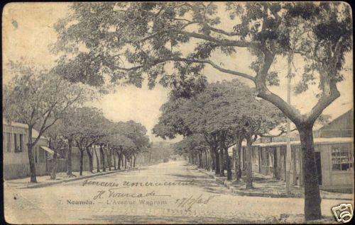 new caledonia, NOUMEA, Wagram Avenue (1908)