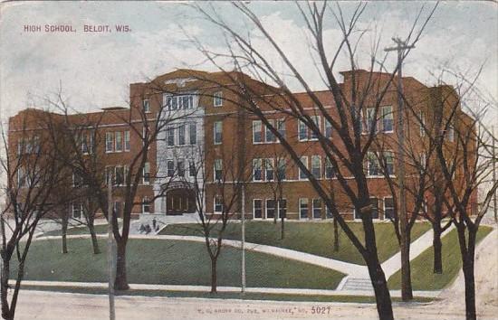 High School Beloit Wisconsin 1909