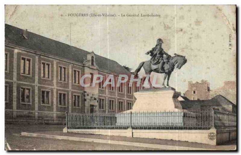 Postcard Old Fourgeres The General Lariboisiere