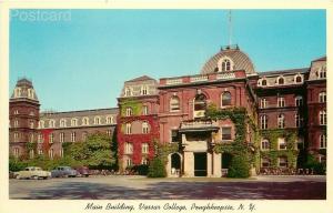 NY, Poughkeepsie, New York, Vassar College, Main Building, Cirteichcolor