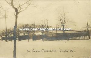 Canton, Ohio, The Sunday Tabernacle (1910s) RPPC