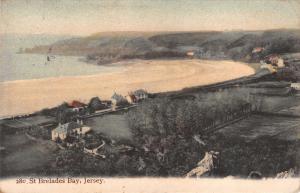 JERSEY CHANNEL ISLANDS UK ST BRELADES BAY~ALBERT SMITH PHOTO POSTCARD