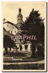 Postcard Old Preventorium Valloires Somme Grand Preau Cloitre Abbey