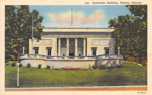 Atlanta Georgia 1940s Postcard Cyclorama Building