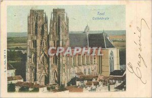 Old Postcard Toul Cathedral (1900 card)