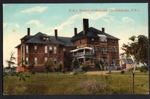 PEI Prince Edward Island CHARLOTTETOWN Protestant Hospital Valentine & Sons - DB