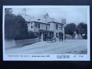 London EWELL The Spring Hotel 1890 RP Postcard by Pamlin C1126