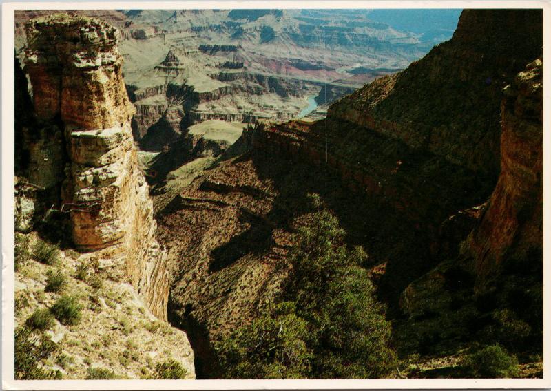 Grand Canyon AZ Arizona USA from Moran Point Unused Postcard D55