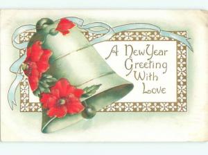 Divided-Back NEW YEAR SCENE Great Postcard AA1910