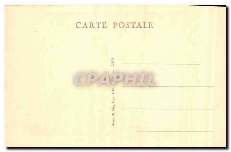 Old Postcard Rome Vatican Palace Sanzio Raphael Disputation of the Holy Sacra...