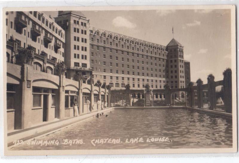 RPPC, Swimming Baths, Chateau, Lake Louise