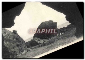 Old Postcard The Ankh (Vendee) Interior Cave rating of Zion