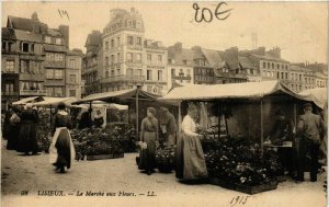 CPA AK LISIEUX Le Marché aux Fleurs (863255)