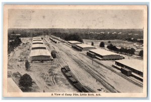 c1920's Houses Road View Camp Pike Little Rock Arkansas AR Antique Postcard