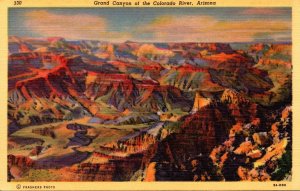 Arizona Grand Canyon Of The Colorado River Curteich