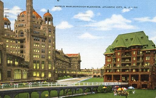 NJ - Atlantic City. Hotels Marlborough-Blenheim