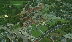 Postcard Aerial View of Roger Williams General Hospital, Providence, RI.   N2