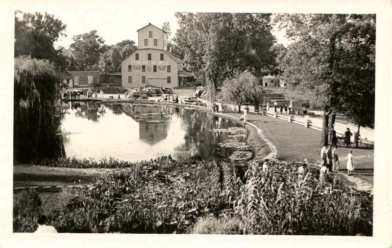 IN - Burlington. Star Roller Mills, Michigan Rd., 1930-39   *RPPC