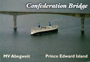 Canada Prince Edward Island Confederation Bridge MV Abgeweit Last Official Sa...