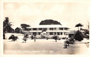 Rookley Barbados BWI Acora Beach Club Real Photo Vintage Postcard JJ649617