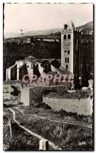 Old Postcard Prats De Mollo Church fortified