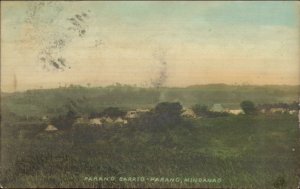 Philippines Parang Barrio Mindanao c1910 Tinted Real Photo Postcard