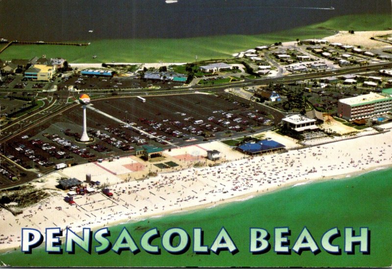 Florida Pensacola Beach Aerial View