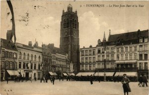 CPA Nord DUNKERQUE Place Jean-Bart Tour (983719)