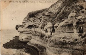 CPA Env. de ROYAN Grottes des Rochers a Meschers (667183)