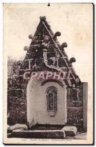 Old Postcard Baud (Morbihan) Fontaine beyond Clarity