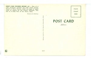 OH - Perry County. Kent's Run  Covered Bridge