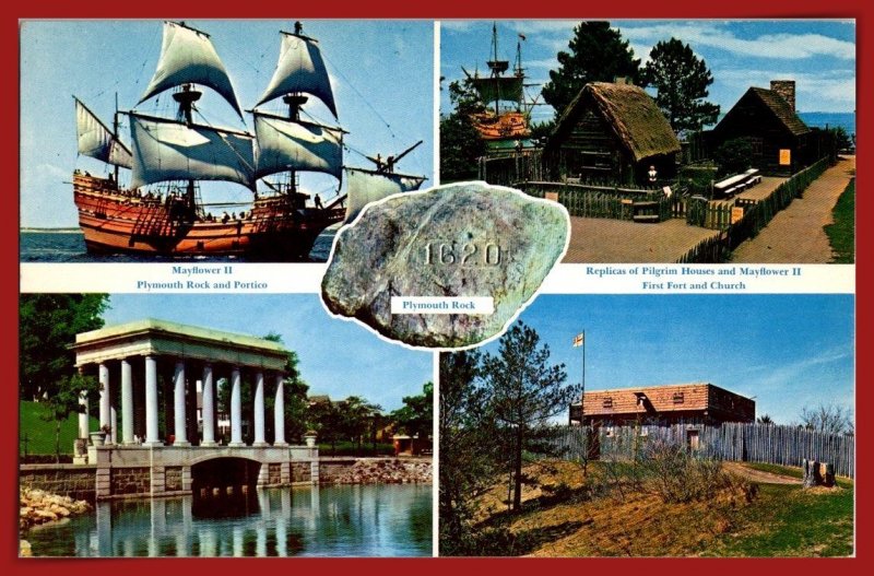 Massachusetts, Plymouth - Historic Plymouth - [MA-1128]