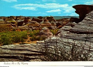 Wyoming Casper Formation Sandstone With Festoon Cross Bedding