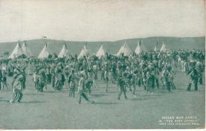 Native Americana -- INDIAN WAR DANCE in The Pony Express ...