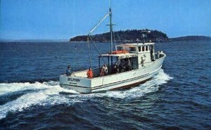 The Dolphin Deep Sea Fishing Boat - Bar Harbor, Maine ME  