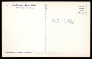 Continental Army Huts - Valley Forge