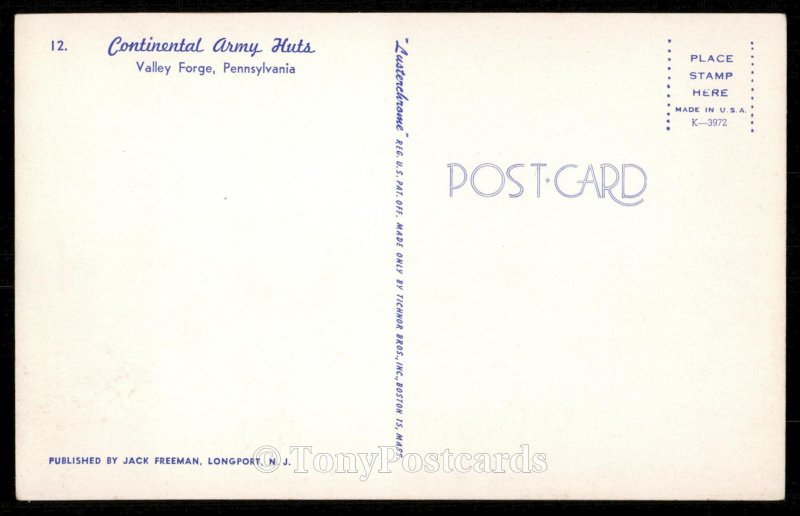 Continental Army Huts - Valley Forge